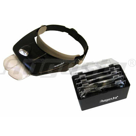 Pantaluuppi vaihtolinsseillä sekä led-valolla