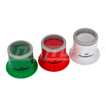 Kolmen luupin setti kelloharrastajalle